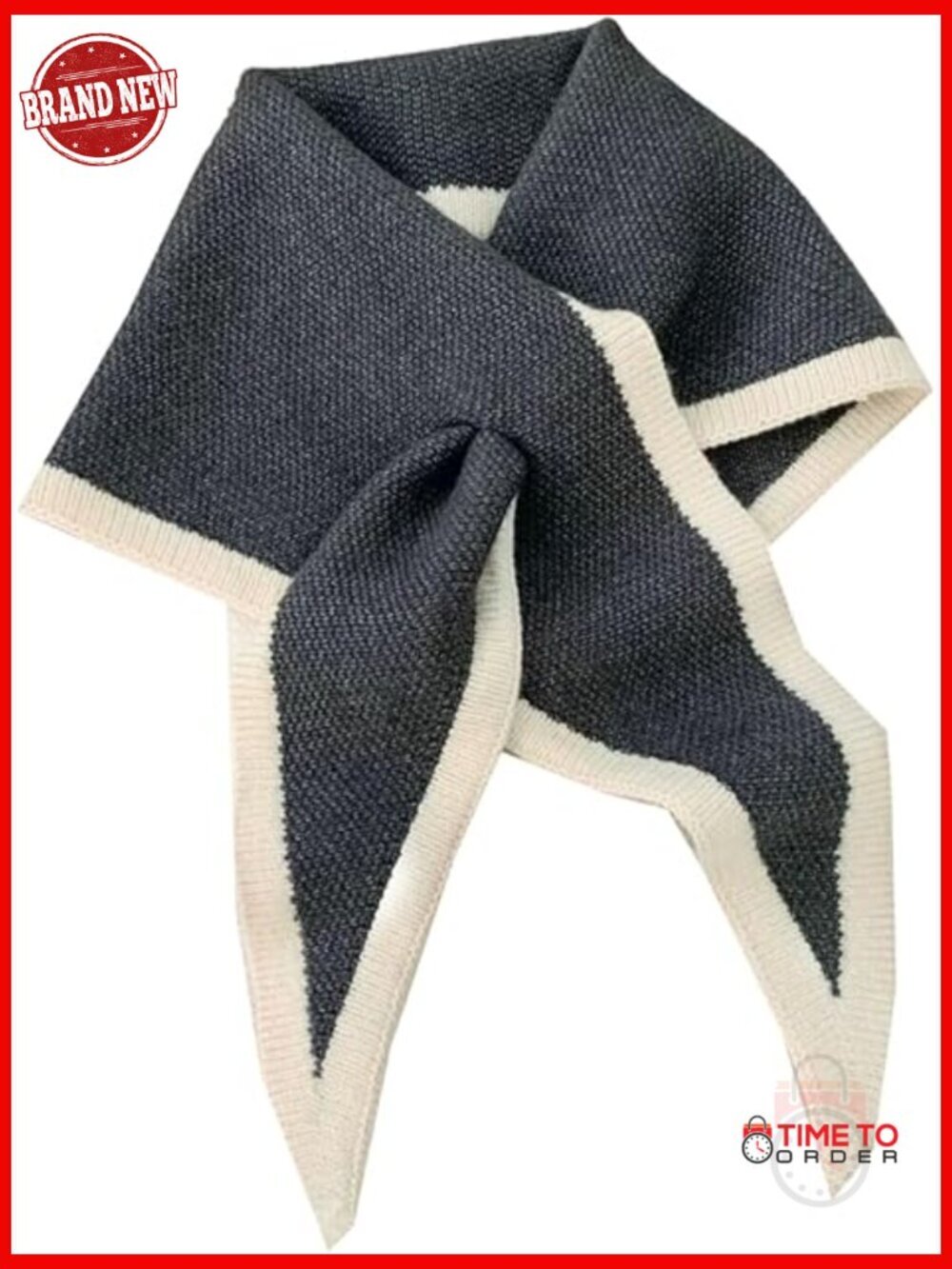 Soft Warm Triangle Scarf Shawl Wrap Neck Warmer Women's Accessory